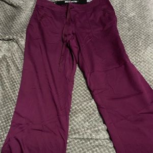 Maroon, greys anatomy scrubs by barco